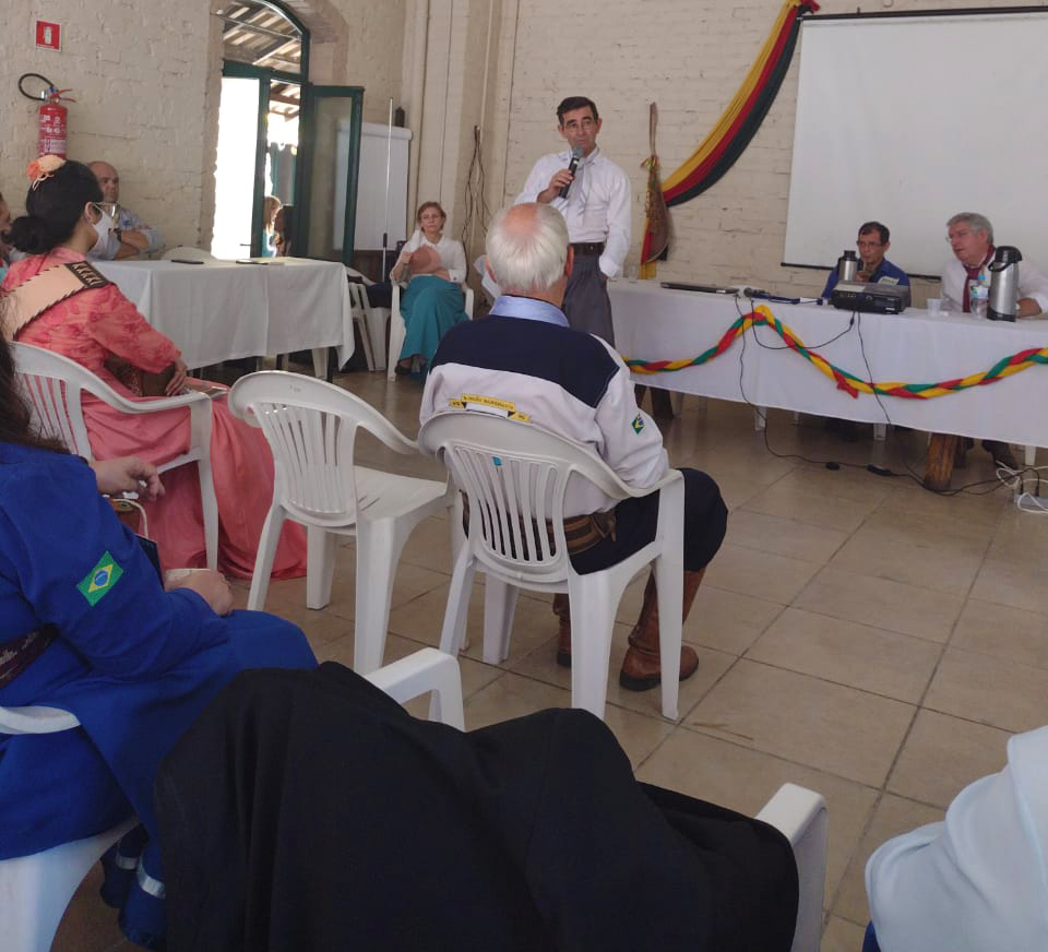 ​Presidente do MTG ministra palestra na sede da 1ªRT