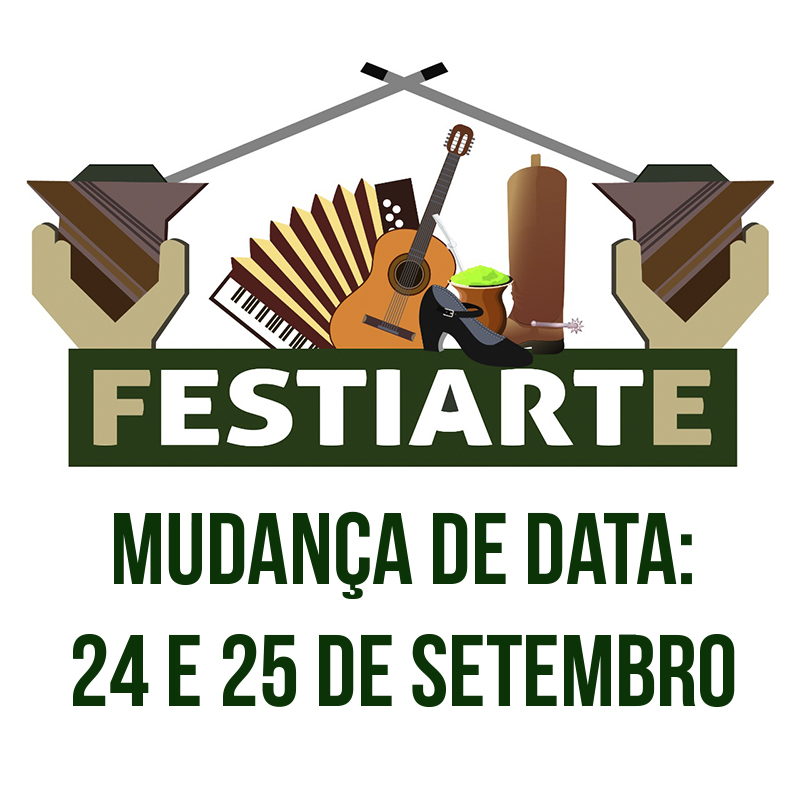Data do FESTIARTE, em Venâncio Aires, foi alterada para 24 e 25 de setembro.